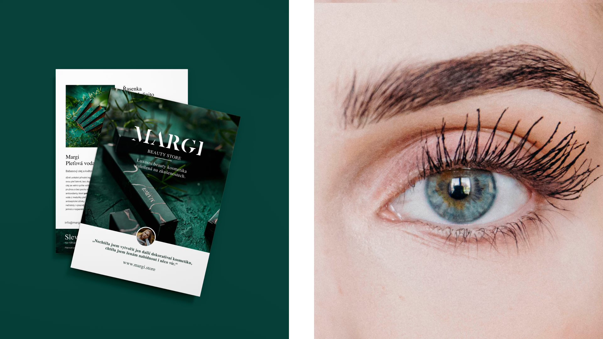 MARGI řasenka reference